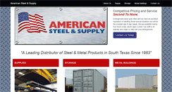 Desktop Screenshot of americansteelsupply.com